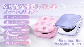 「塗り残し、見える化。」AI機能搭載UVスマートミラーinewme