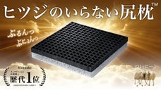 【極上の座体験！】ぷにょんっもちっ！まるで浮かぶような座り心地で日常をサポート！