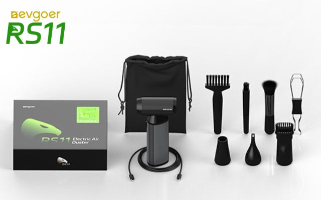 Makuake｜圧倒的パワーでゴミも水滴も一撃で吹き飛ばす！LED搭載ハイ