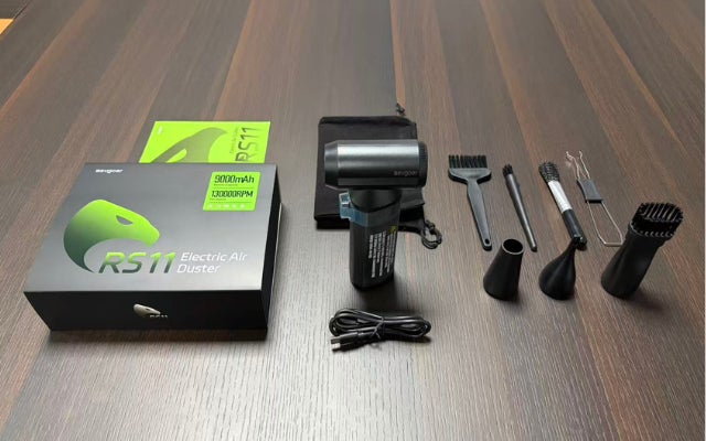 Makuake｜圧倒的パワーでゴミも水滴も一撃で吹き飛ばす！LED搭載ハイ