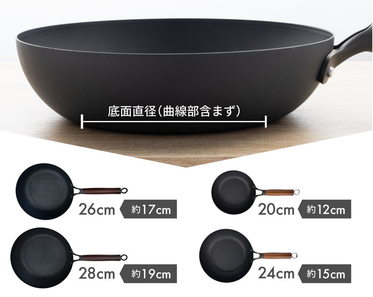 Makuake マクアケ ゼロフライパン 24cm 単品 新品未使用 鉄フライパン