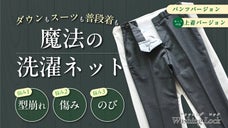 二重構造ネットが衣類の形を維持＆保護する新概念洗濯ネット！パンツ用が新登場！！