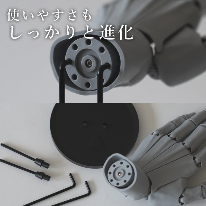 驚異のリアル造形&可動｜クリエイターのために進化した究極の