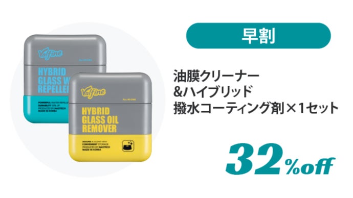 手のひらサイズでプロ仕様！驚きの洗浄力＆撥水力!油膜クリーナー×撥水