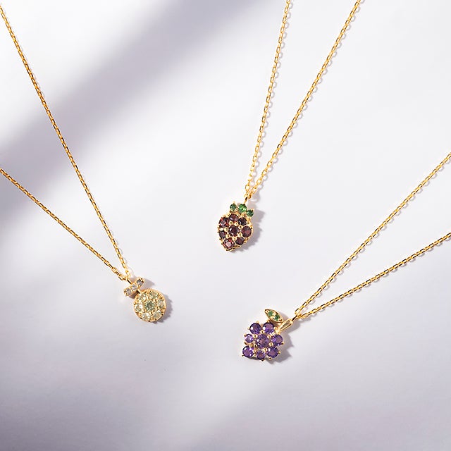 可愛いものにときめきを！宝石の果実 -天然石のフルーツジュエリー