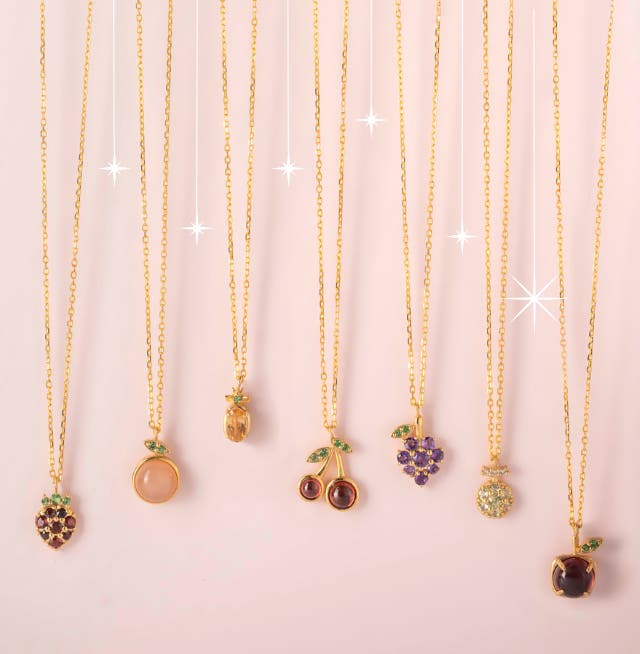 可愛いものにときめきを！宝石の果実 -天然石のフルーツジュエリー