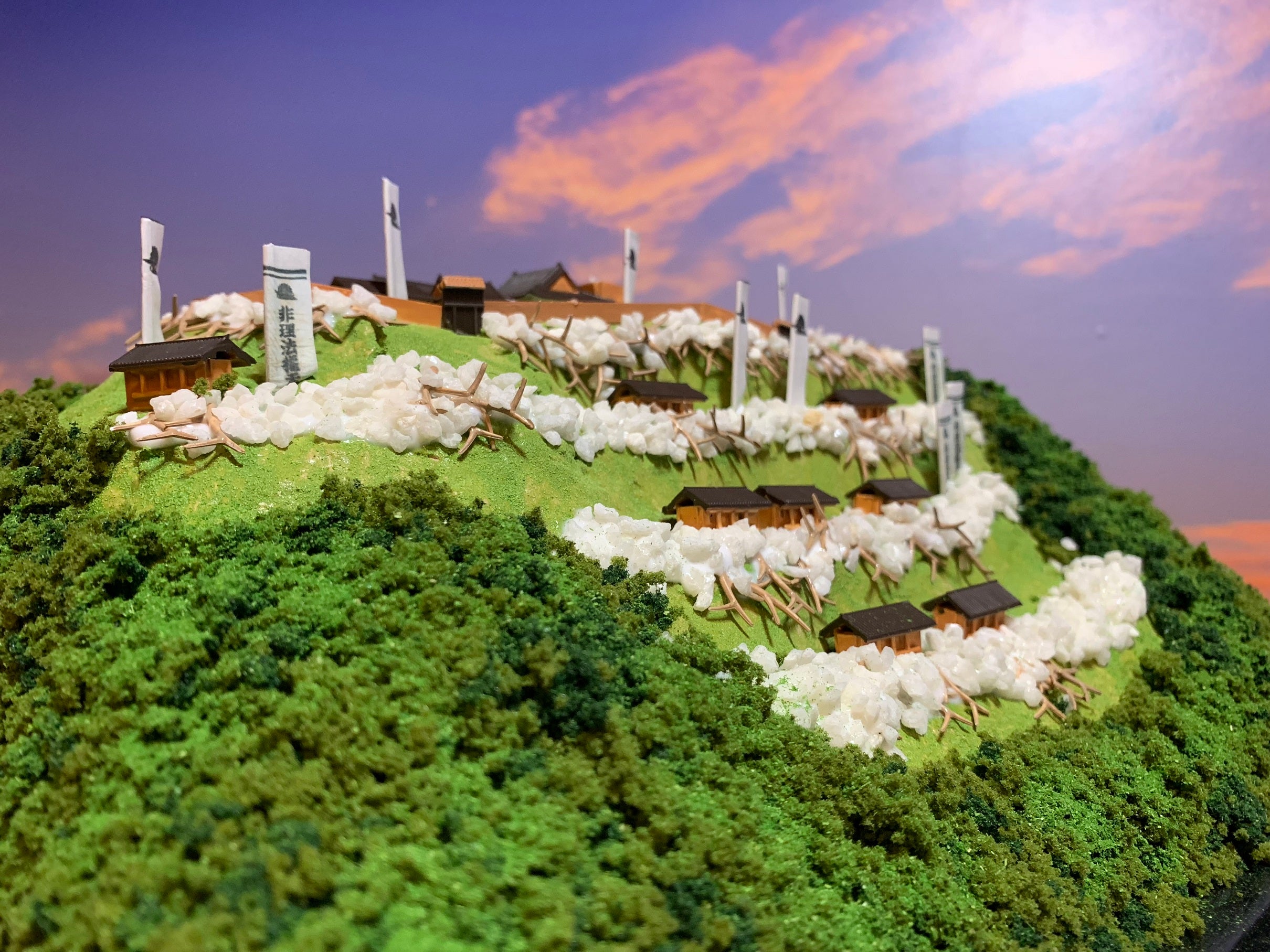 山本 丘人、風景、限定800部 大判画集の一頁 新品額装 山本 丘人、風景、限定800部 大判画集の一頁 新品額装 美術品