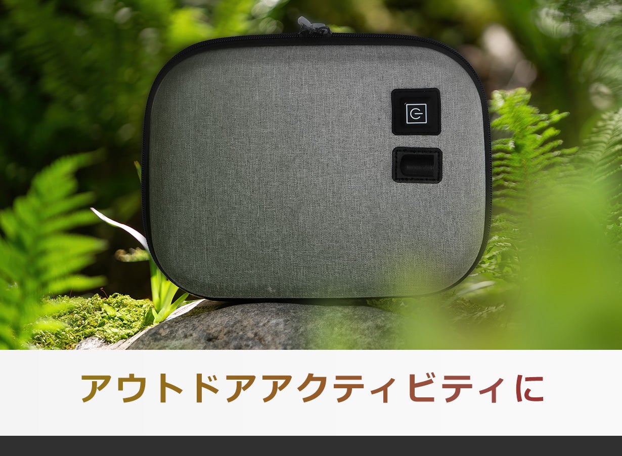 ポータブル加熱ポーチ A4サイズ 80℃ 40℃ アンコール】3分で80℃※！水も火も不要でご飯＆レトルト食品が温め