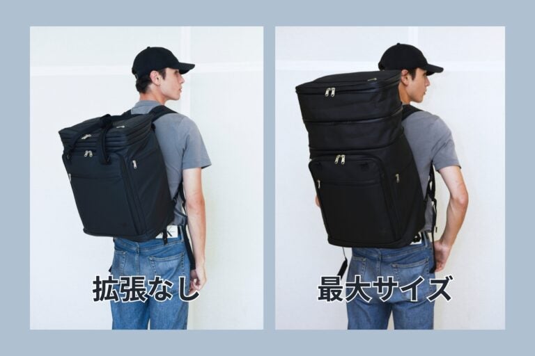 アンコール】機内持ち込みから5泊まで！1つで6役、変幻自在の多