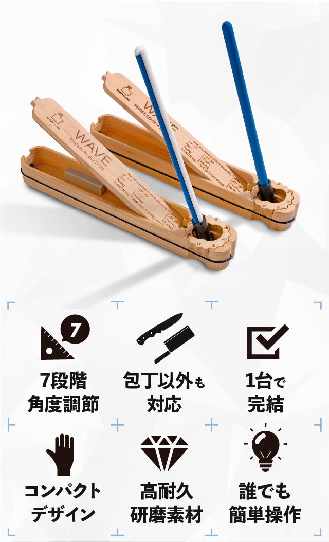 きまぐれ三連シャープナー きまぐれ三連シャープナー – かねこ道具店