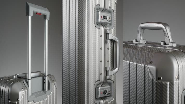 【新品・未使用】mvst. TREVA ブラック アルミニウム×マグネシウム MVST・Treva】耐久性×高級感！旅を格上げする次世代アルミスーツ