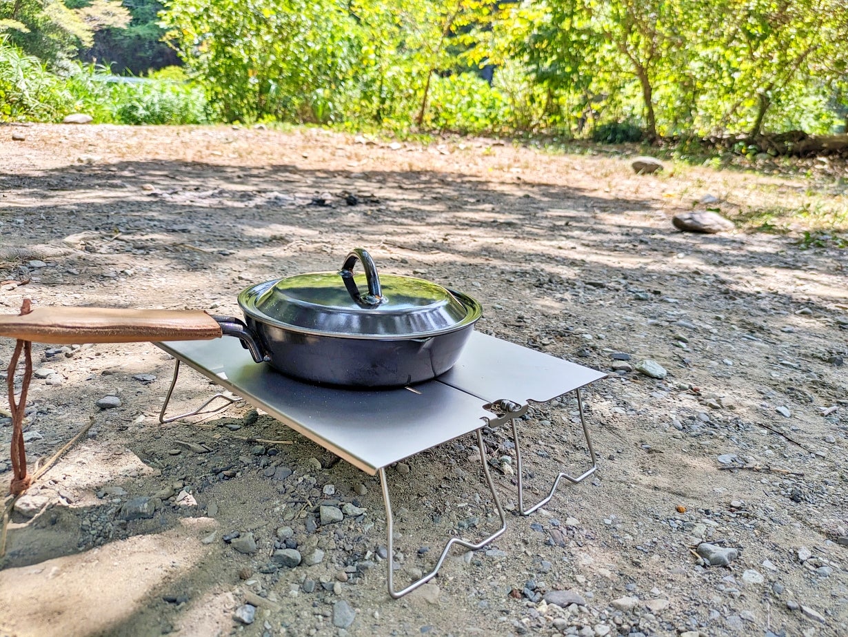 登山・釣り・キャンプの頼れる相棒！ チタン素材のアウトドアソロ