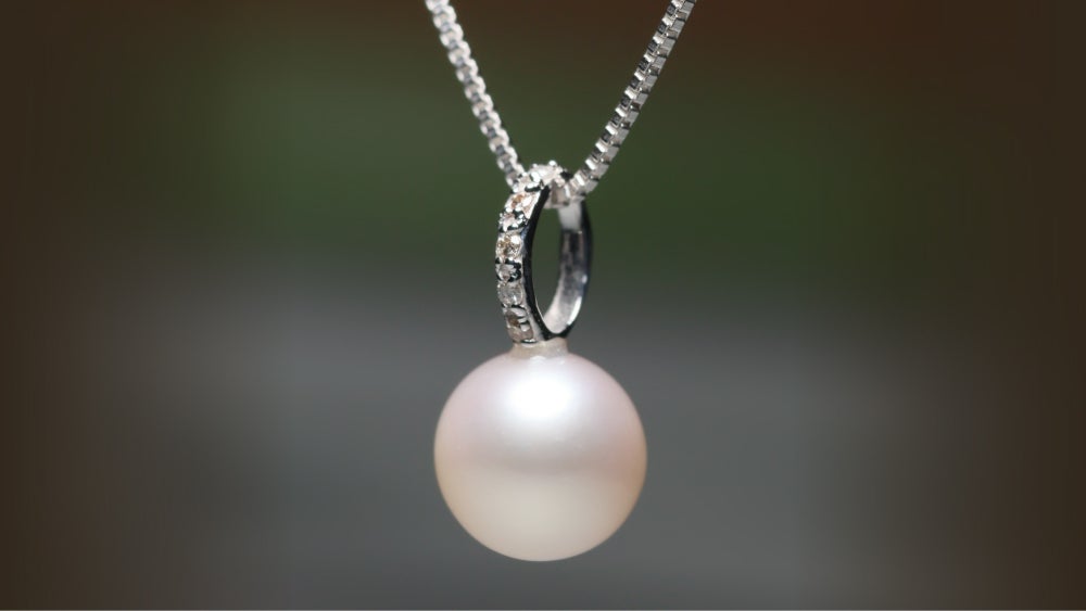 最強の光沢 極上 有核 本真珠リング ペンダント兼用 アボカド色 無調色 天然 最強の光沢 極上 有核 本真珠リング ペンダント兼用 アボカド色 無調色