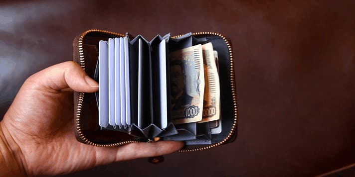 SATTO Proコンパクト財布　ナポリ お札は折らず膨らまないラウンドzipミニ財布 SATTO Pro