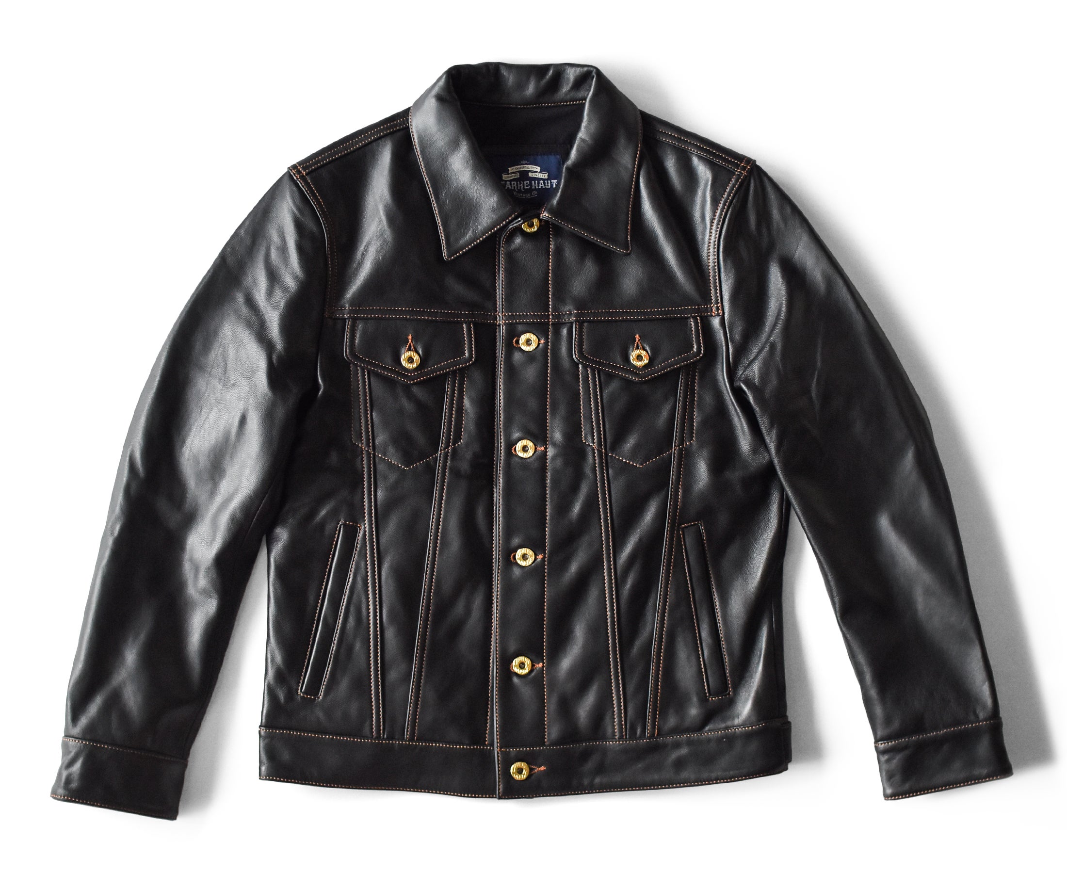 スペイン産ゴートスキンで仕立てる、究極のトラッカージャケットを2万