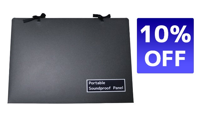 防音パネル ブラック どこでも気軽に使える、携帯できるファイル型防音パネル｜マクアケ