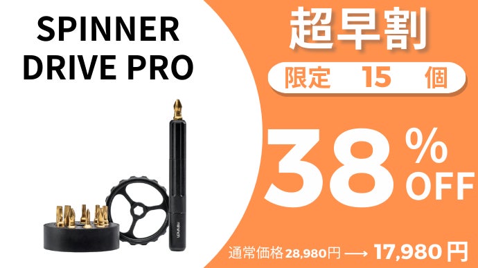 最大のグリップ力を発揮する滑り止めビット】力強さと精度を兼ね備えた