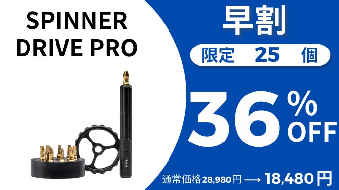 最大のグリップ力を発揮する滑り止めビット】力強さと精度を兼ね備えた