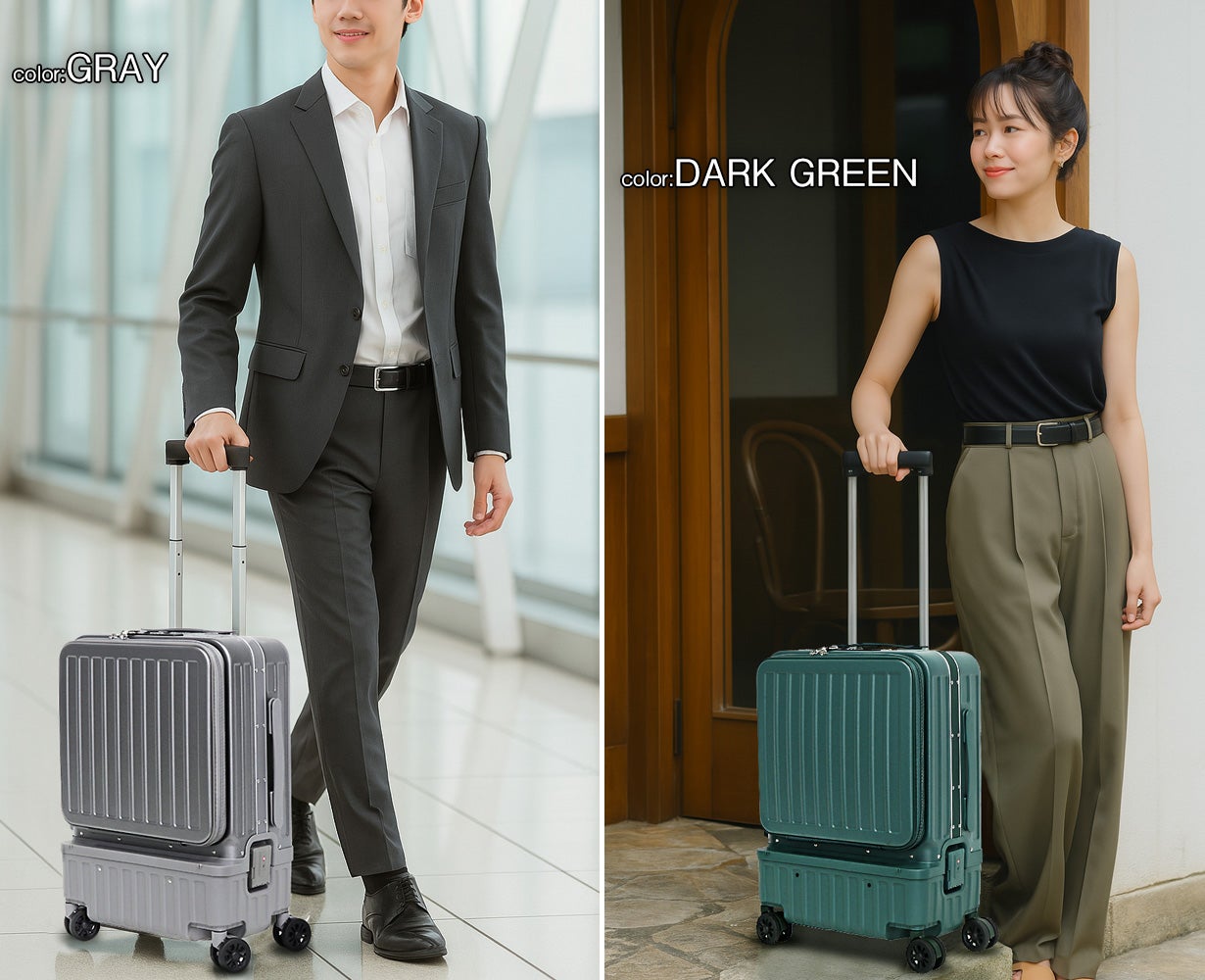 えっそこが開くの？】旅慣れた人達の声を集めた機内持ち込み対応3分割