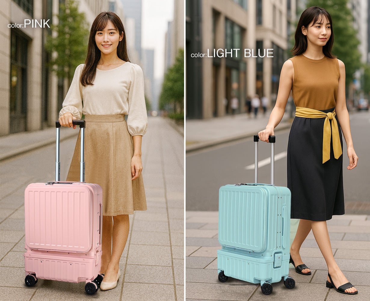 えっそこが開くの？】旅慣れた人達の声を集めた機内持ち込み対応3分割