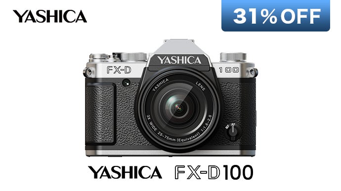 値下げします。ヤシカカメラ ロッキー ケース有り ノスタルジーを写す、新世代デジタルカメラ YASHICA FX-D