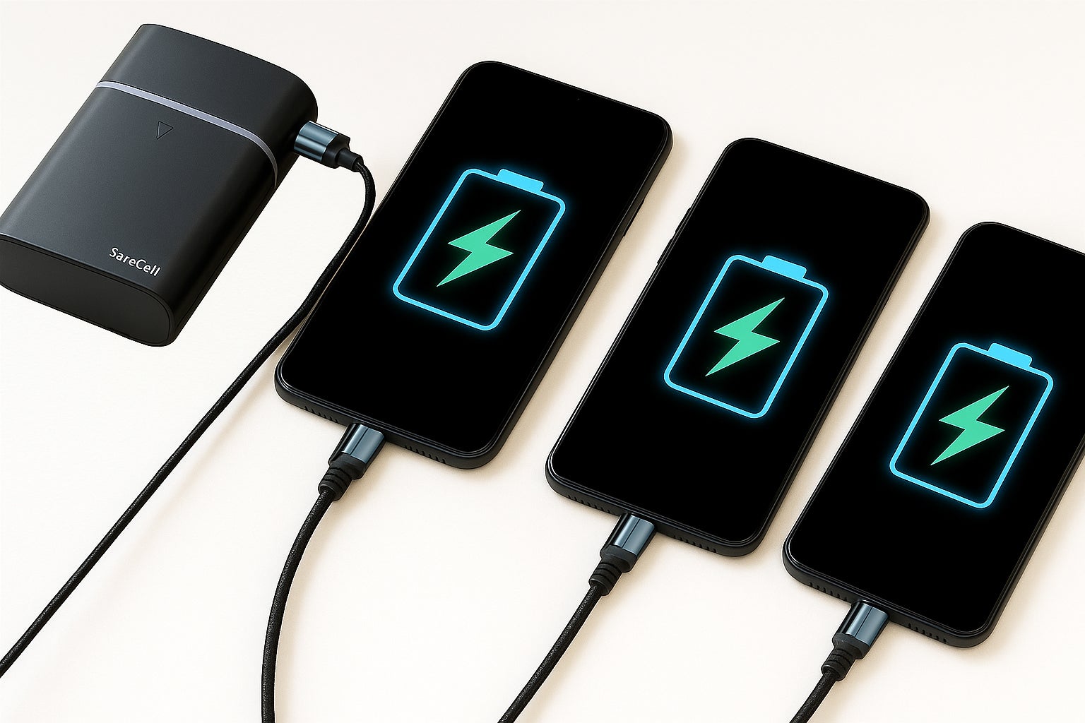 発火リスクを低減！防災バッグに最適！災害・旅行に新発想のモバイル