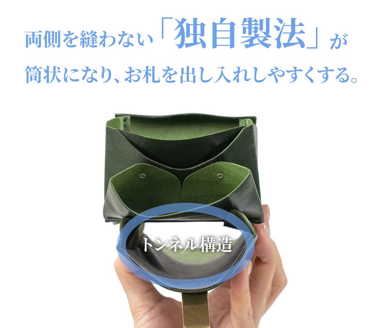 Makuake clife 財布 レッド ★180°全開で見わたせるウォレット★ 180°全開で見わたせる「財布の革命！」長財布からの乗り換えウォレット