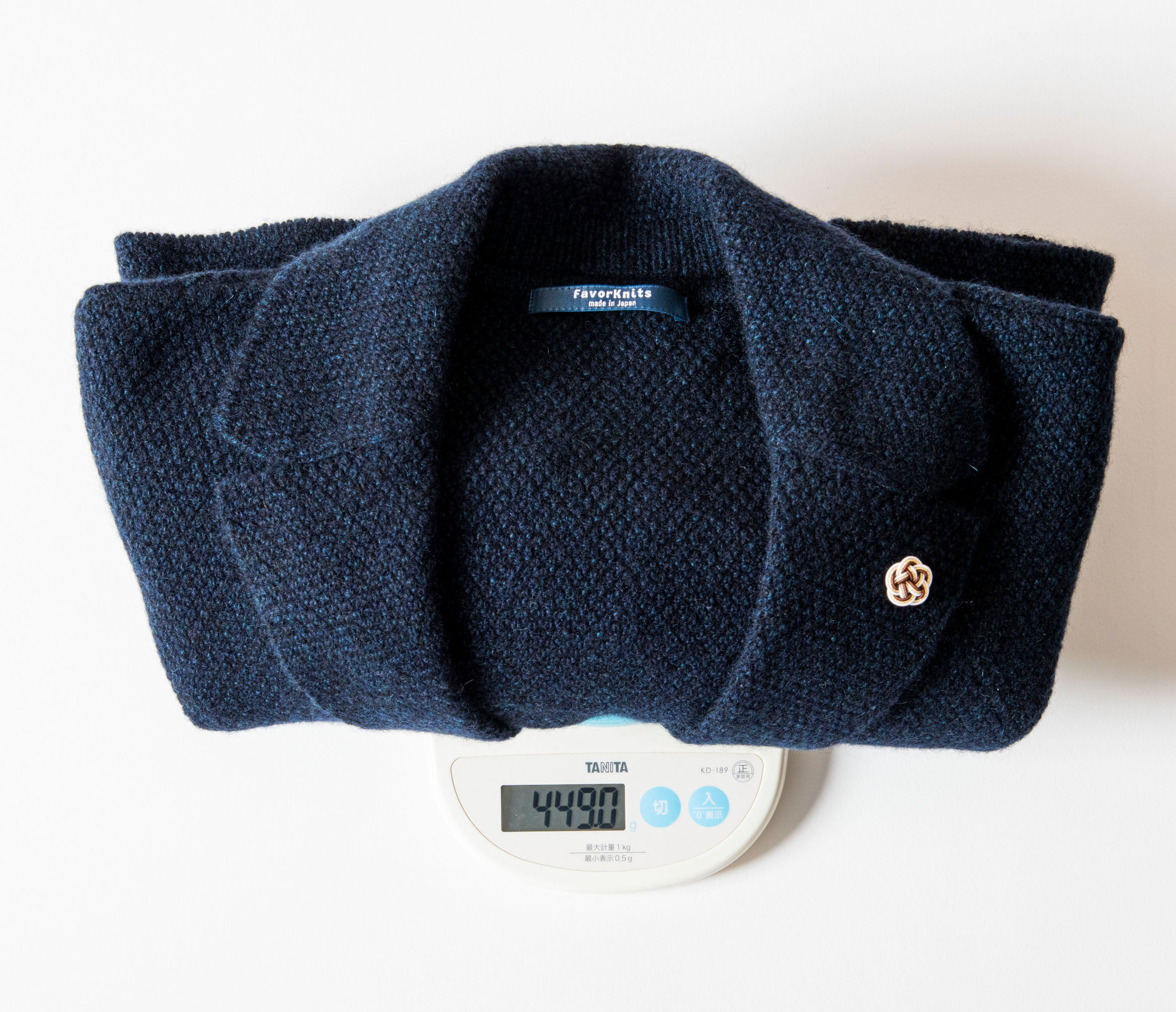 [専用]暖かくて、着心地の良いカシミヤ100%のコート。裏地はシルク100%。 軽く暖かく、美しく。4色ミックス日本製カシミヤ100%ニット