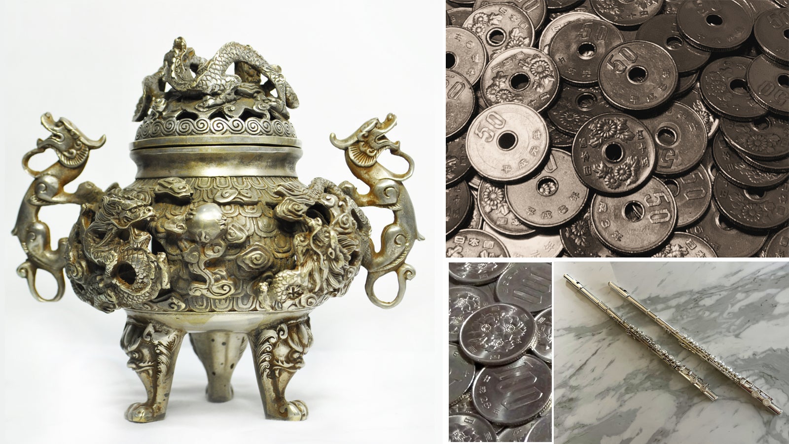 白光ノ鎖（はっこうのくさり）-CU/Ni STRAND 白銅製ウォレットチェーン