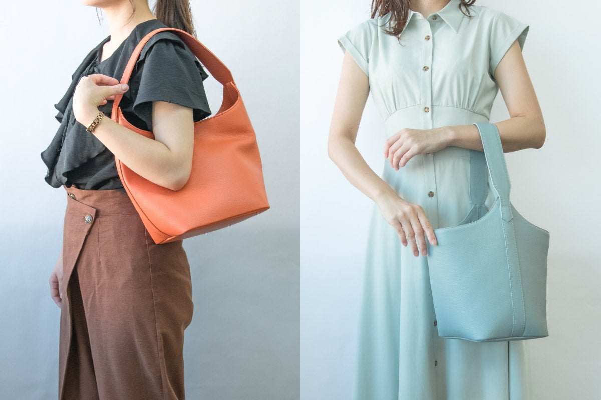印象が変わる】1つで2つのデザインを楽しめる「大人ポワールバッグ