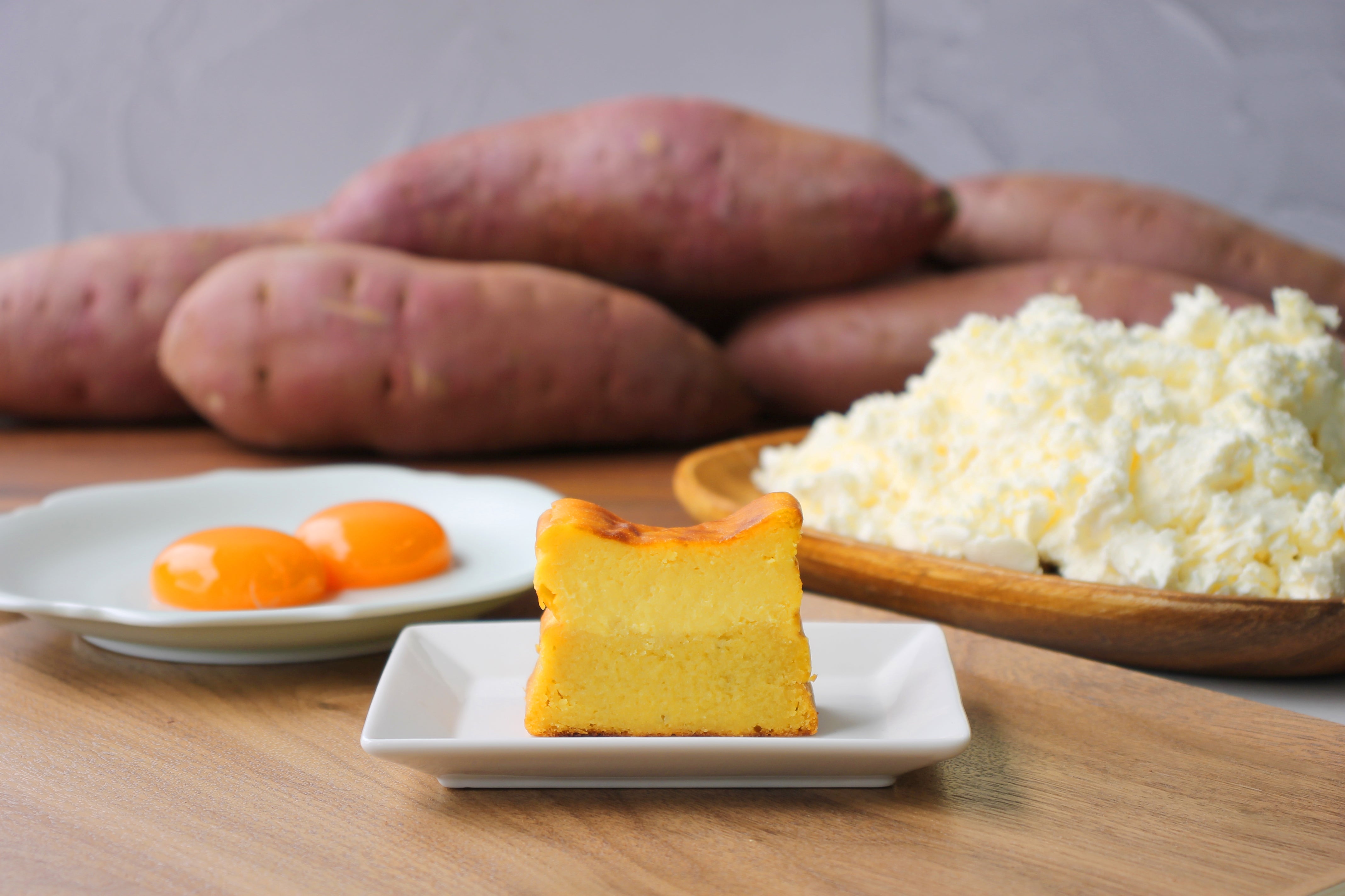 フードロス削減！規格外品のさつまいもで作ったスイートポテトバスク