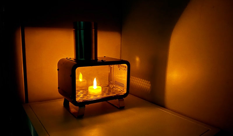 Makuake｜求めていたミニサイズで家の中でも野外でも炎で癒しタイム