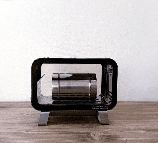 求めていたミニサイズで家の中でも野外でも炎で癒しタイム【卓上