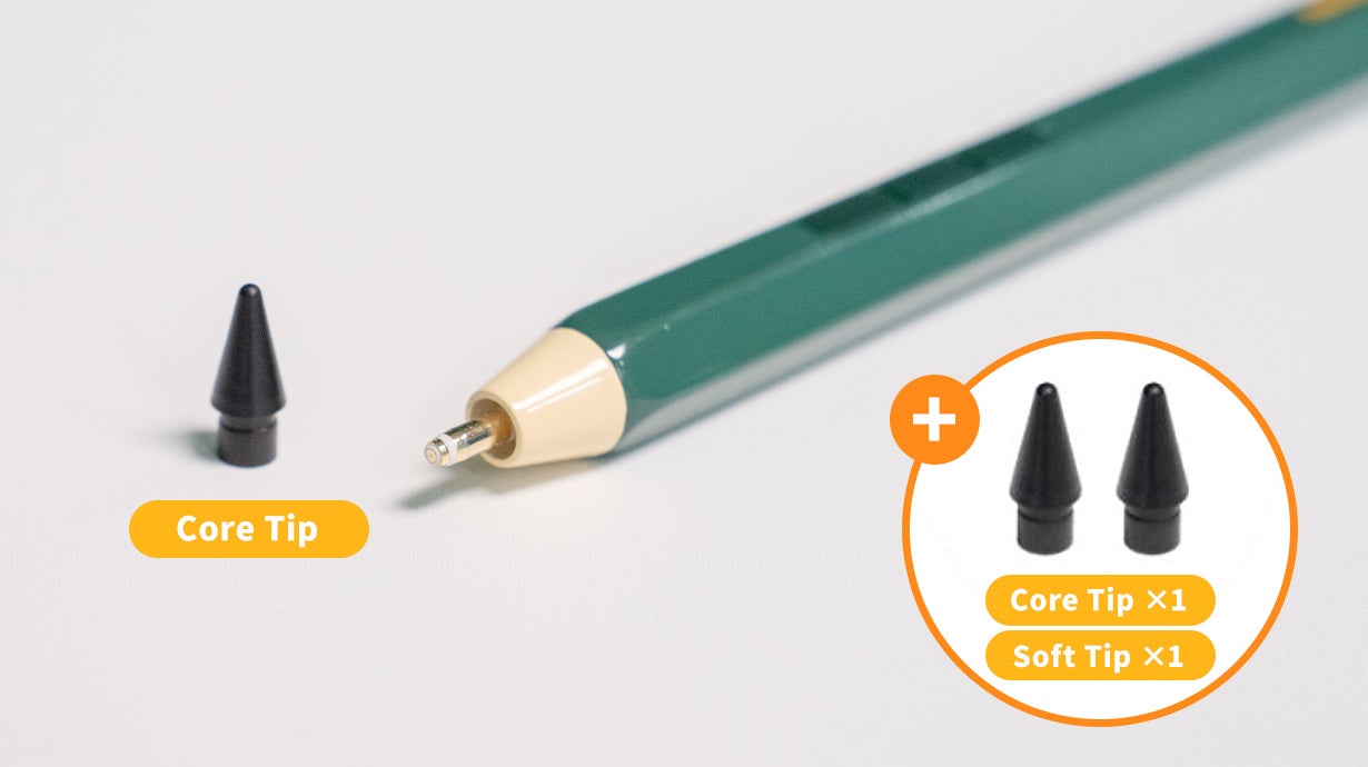 鉛筆デザイン×3つの物理ボタン×9つの機能！進化したiPadペンシル Nelna