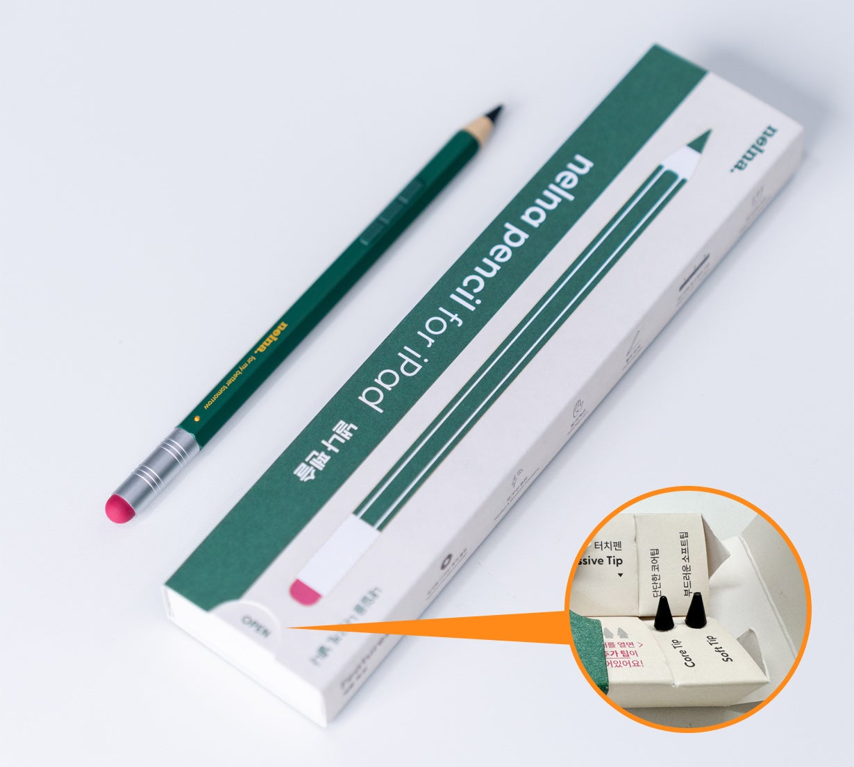 鉛筆デザイン×3つの物理ボタン×9つの機能！進化したiPadペンシル Nelna