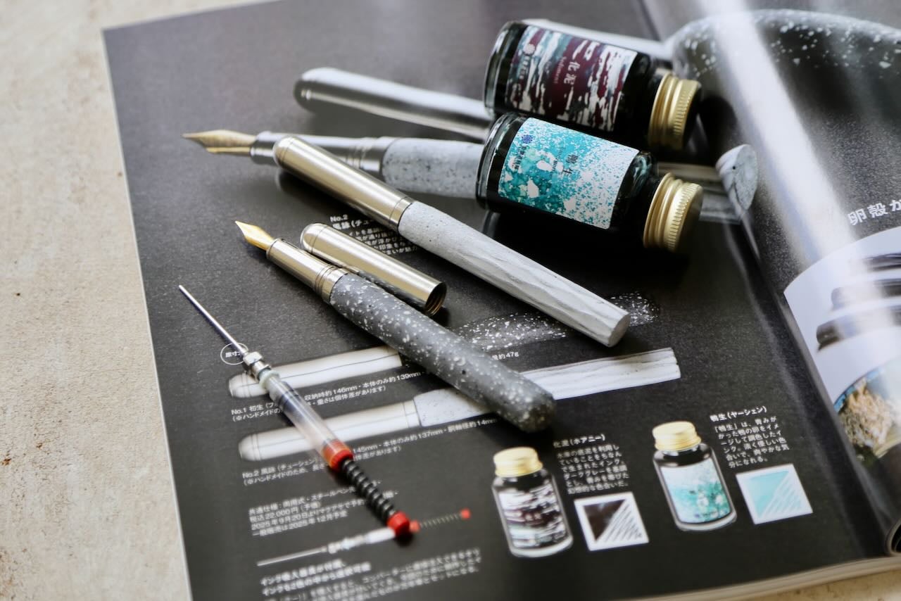 藍濃道具屋が新しいオリジナル万年筆開発！地元・彰化の地域課題解決を