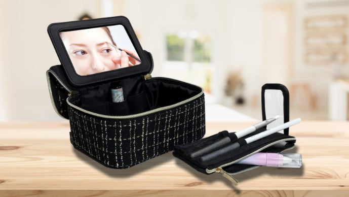 メイク道具・化粧小物 MKMK Like-it/持ち運びができるメイクボックス -メイク道具をミニマムに収納