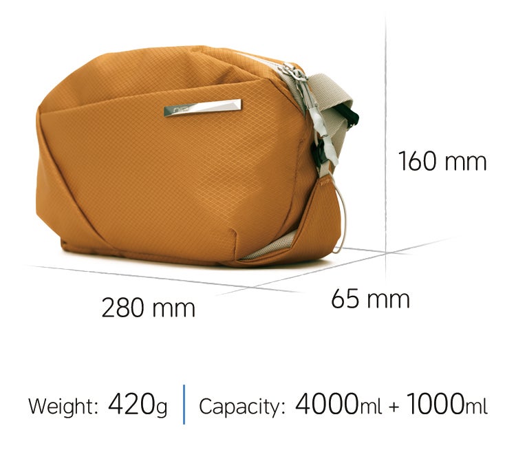 アンコール】見た目以上の収納力。ボトルも傘も魔法のように隠せる