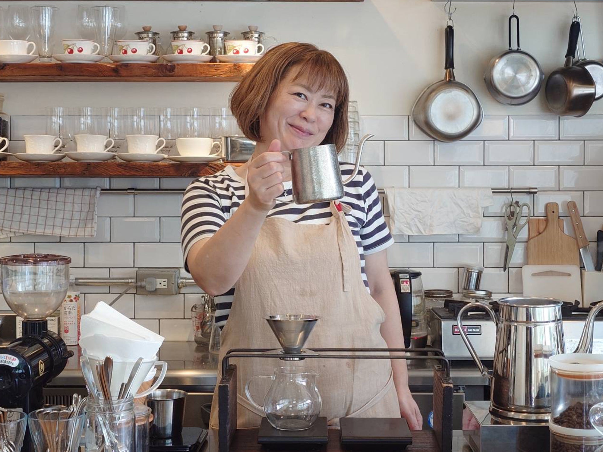 プロも認める！コーヒー本来の味をクリアに引き出す、超軽量純チタン製