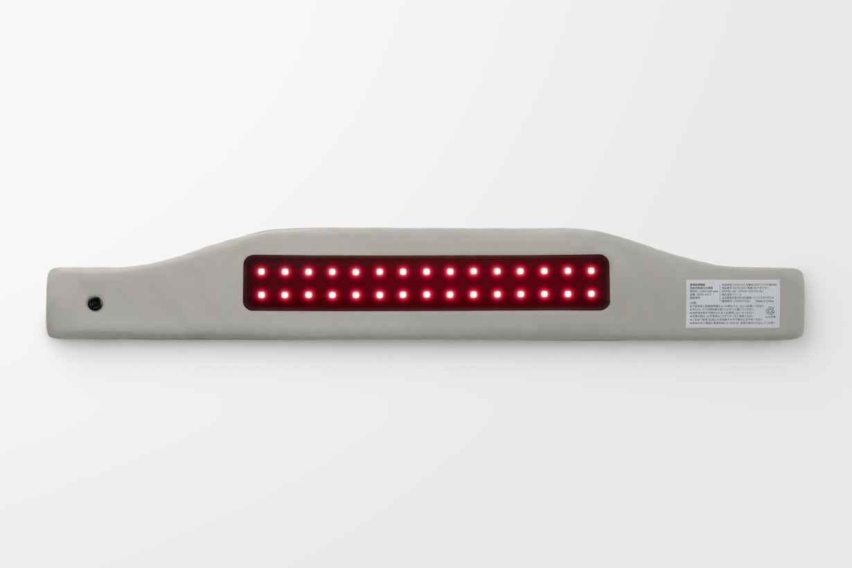 ルミケア】LEDで筋肉のコリをほぐし、疲労を回復｜光温熱