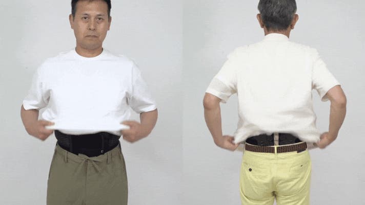 新感覚の腰楽ベルト！欲しいを叶えた1個で5役『マルチプル骨盤ベルト