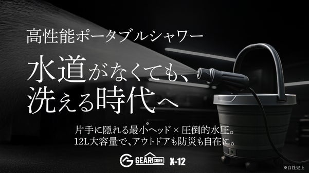 史上最小マイクロヘッドから解き放つ、常識を打ち破る圧倒的な水圧と水量。※自社史上