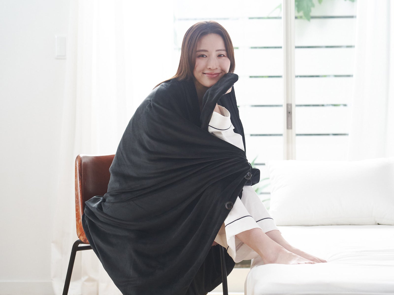 ついに登場】大人も包まれる“おくるみ”体験！オールシーズンふわっと