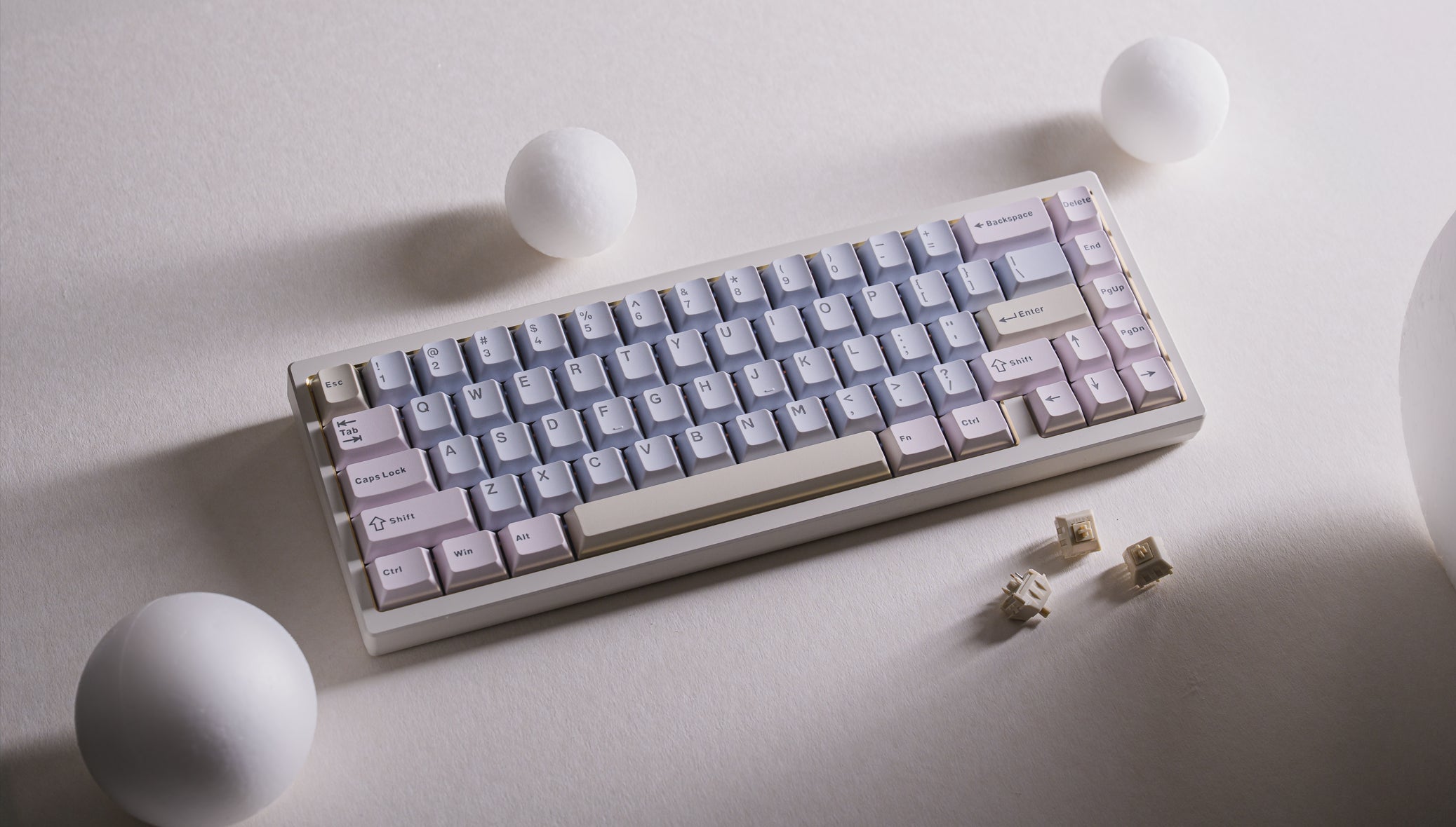 WOBKEY ZEN65 Ultra 新品未開封 White-Gold WOBKEY ZEN 65 メカニカル