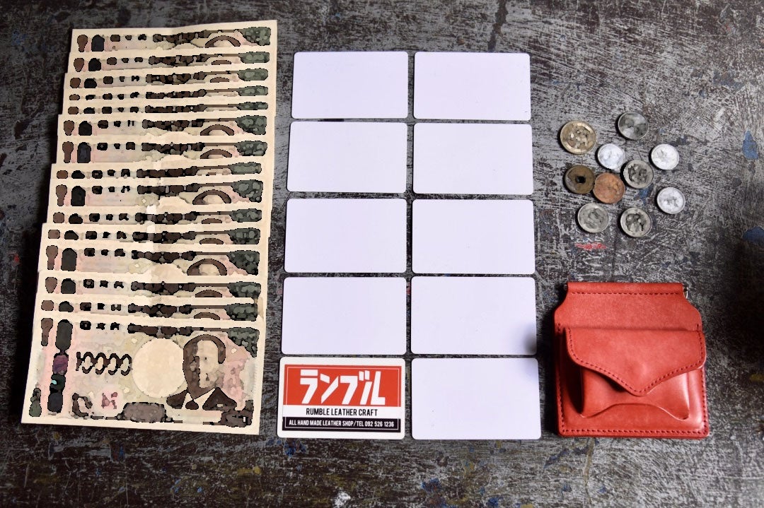 1日限定5個生産！着脱式の小銭入れが新しい日本札用マネークリップ式