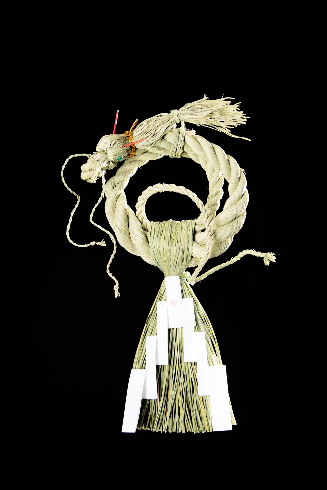 第4弾】わら工房時代屋が今年もお届け。創作しめ縄と体験型しめ縄伝承