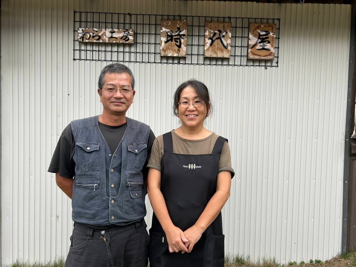 第4弾】わら工房時代屋が今年もお届け。創作しめ縄と体験型しめ縄伝承