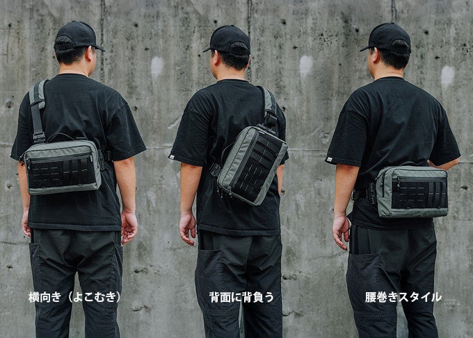 TacticalGeek L3 PRO これ1つでOK：日常＆カメラ用バッグ