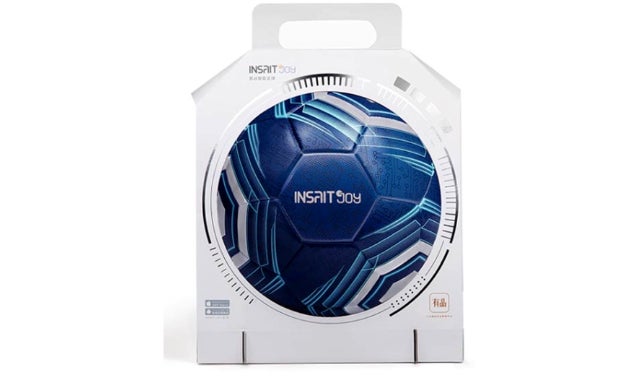 キックを記録し技術の向上を！INSAIT JOYサッカー用スマート・ボール