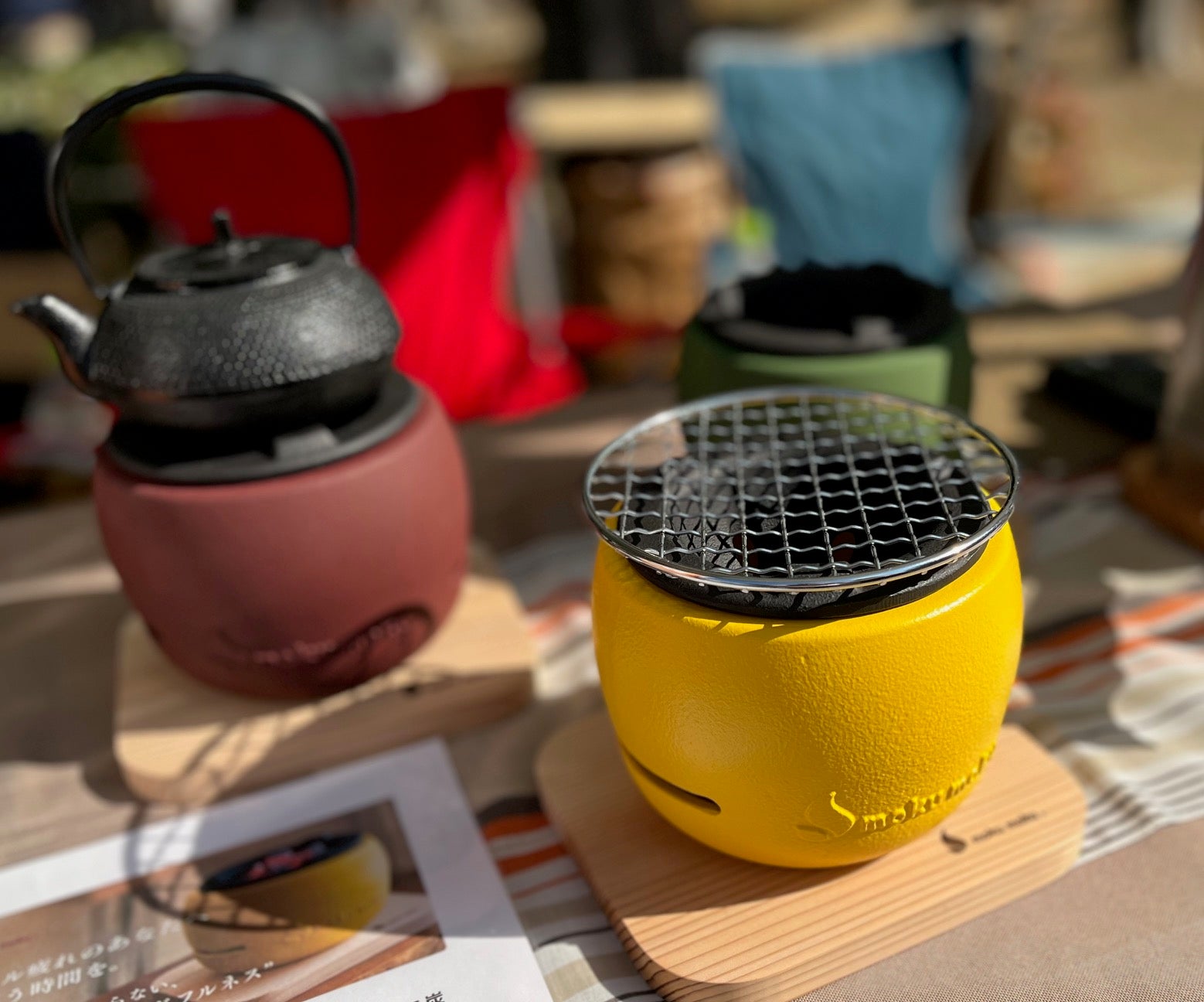 Makuake｜灰のいらない、現代の火鉢──“ちいさな火ばち”で始まる炭火